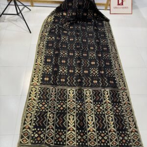 Premium Quality Half Silk Jamdani Saree