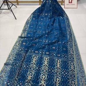 Premium Quality Half Silk Jamdani Saree